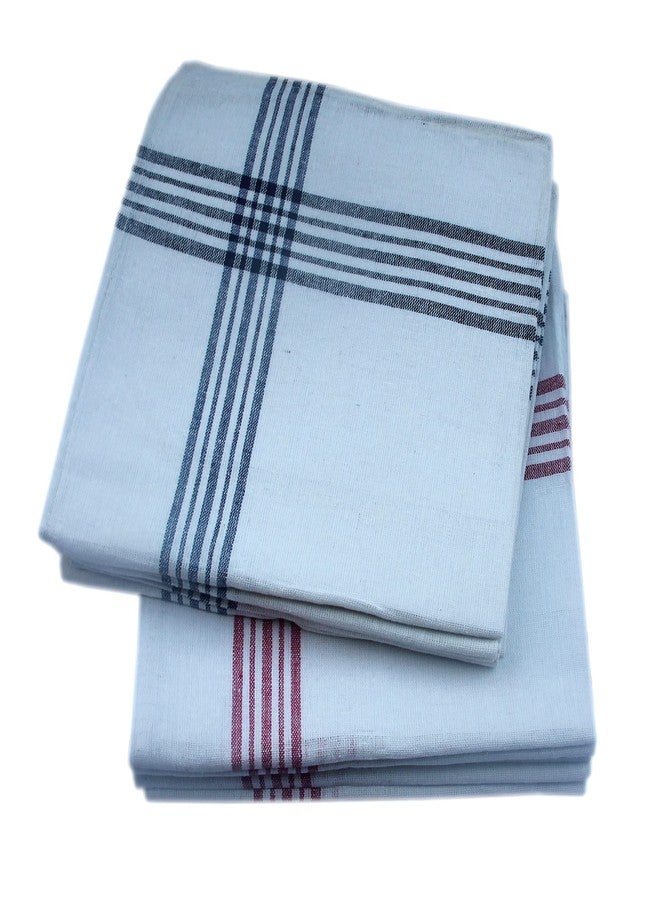 Space Fly 100% Cotton Chapatis Napkin and Cleaning, Duster Cloth for Home Cleaning, Dishcloths and Kitchen Duster Cloth Napkin, Multipurpose Cleaning Cloths, Lunch Towel Size: 53 x 53 CM (6) - Image 2